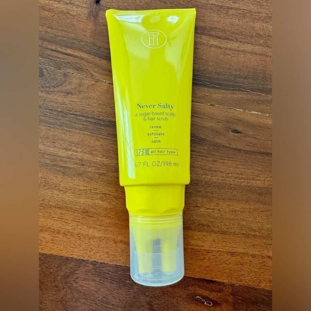 NEVER SALTY TPH BY TARAJI  Exfoliating Sugar Scalp Detox Hair Scrub CALM